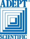 Adept Scientific logo.