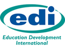 Education Development International logo.