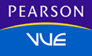 Pearson VUE logo.